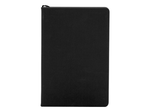 Бизнес-блокнот С3 софт-тач с магнитом, твердая обложка, 128 листов, черный