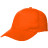 Бейсболка Promo, оранжевая