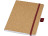 Блокнот Berk формата из переработанной бумаги, красный