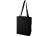 Универсальная эко-сумка Joey из холста, объемом 14 л, сплошной черный