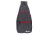 Рюкзак TORBER с одним плечевым ремнем, чёрный/бордовый, полиэстер 300D, 33 х 17 х 6 см