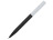 Шариковая ручка Unix из переработанной пластмассы, черные чернила - Черный